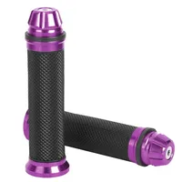 Motorcycle CNC Aluminum Rubber Handlebar Hand Grips for 7/8\