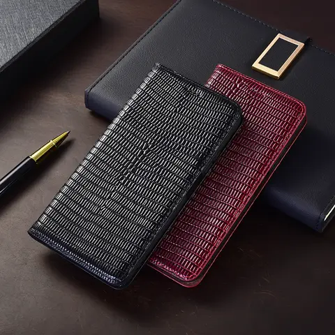 Lizard Pattern Phone Case For HTC U11 U12 Life U19e U20 Plus Desire 22 12 19S 20 21 Pro Plus Flip Wallet Shell Book Cover