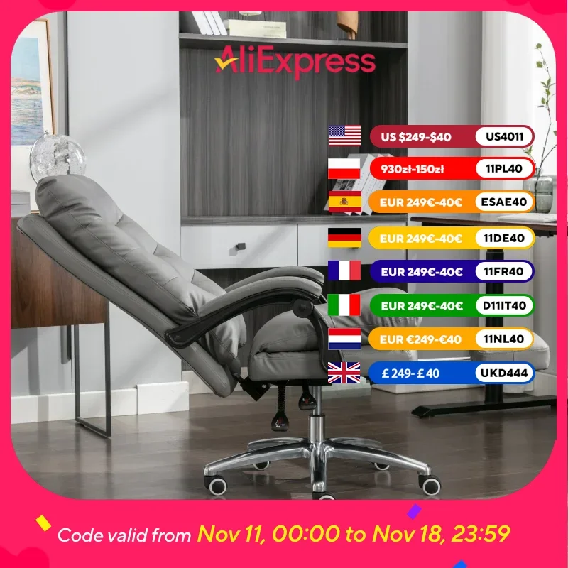 

Серый подлокотник, офисный стул, современная подставка для ног, удобные дизайнерские игровые стулья на колесиках, эргономичный дизайн, мебель Silla Oficina для дома