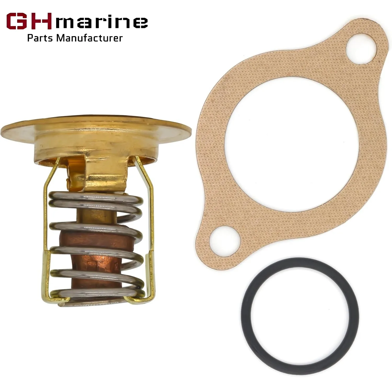 Thermostat Repair Service Kit Replaces for OMC & Volvo Penta 4.3L 5.0L 5.7L 5.8L SternDrive Motors 379754 383307 3852216 3856961