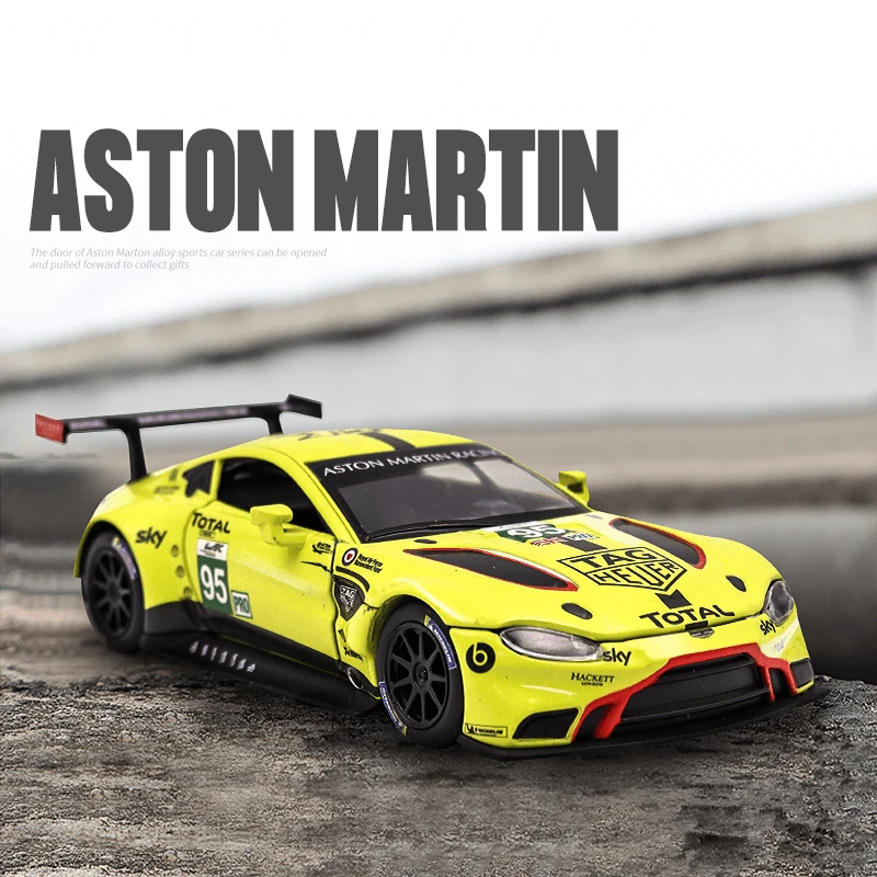 1:32 AstonMartin GTE Track Racing Car Alloy Car Model Diecast & Toy Vehicles Metal Car Model Simulation Collection Toy Gift