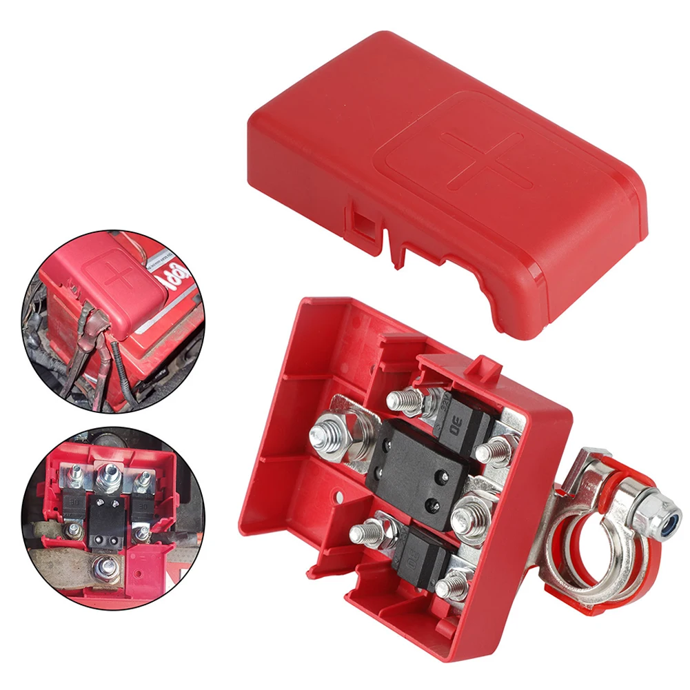 Battery Terminal Fused 32V 400A Car Release Distribution Clamp Connectors Terminals For Car Battery For OPEL Movano 1998 – 2003