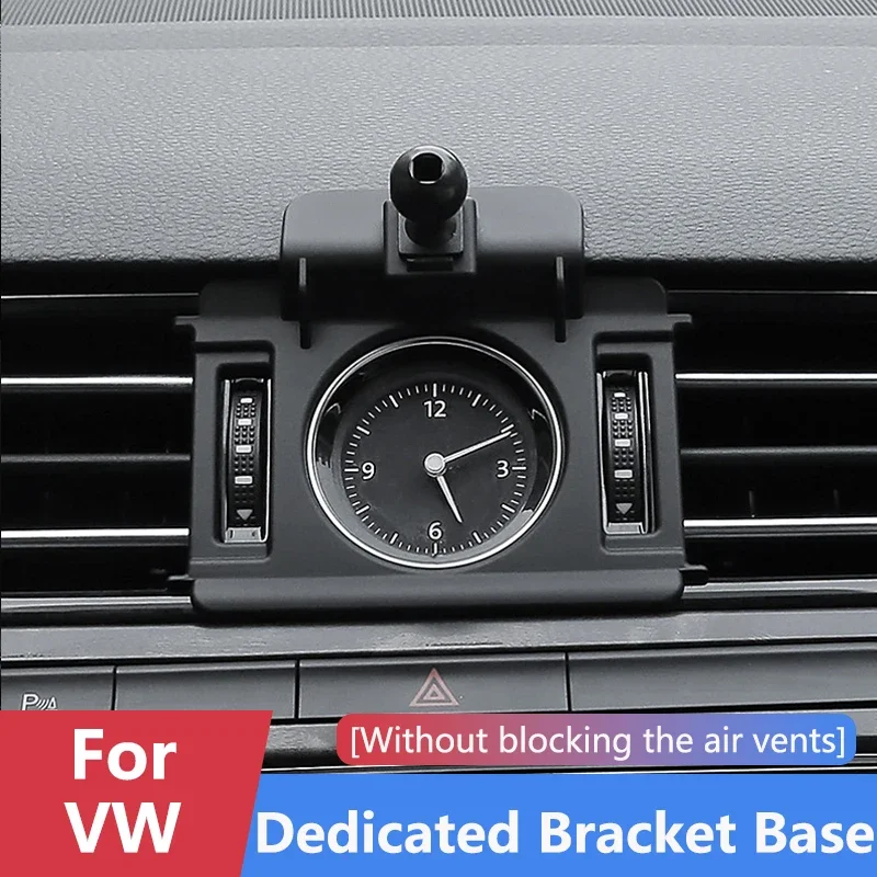 

For VW Dedicated Car Phone Holder Stand Base 17mm Ball Collocation Bracket Mount for Golf Magotan Touareg Polo CC Sagitar Passat