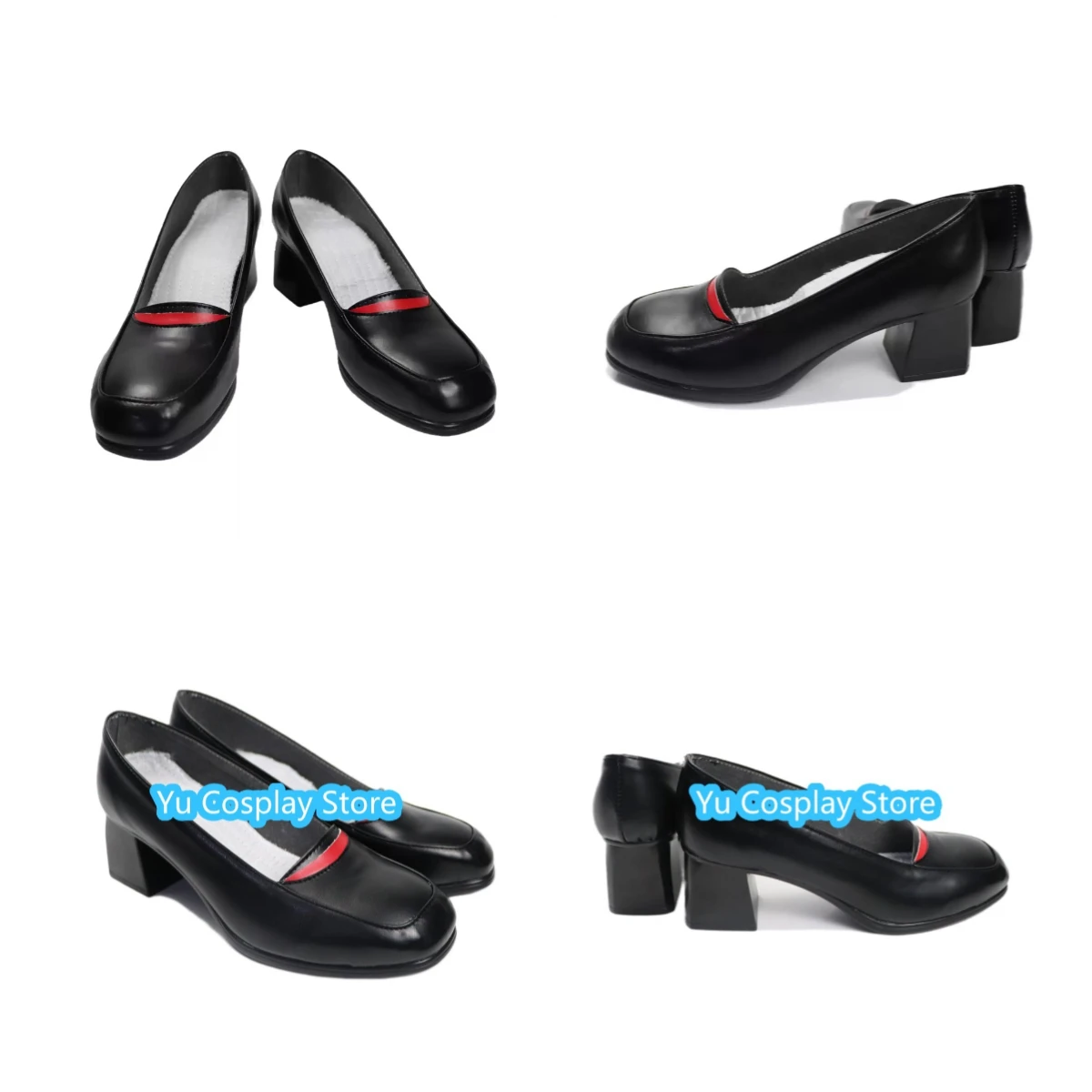 

Anime Zenless Zone Zero Yanagi Cosplay Boots Custom High Heels Halloween Props