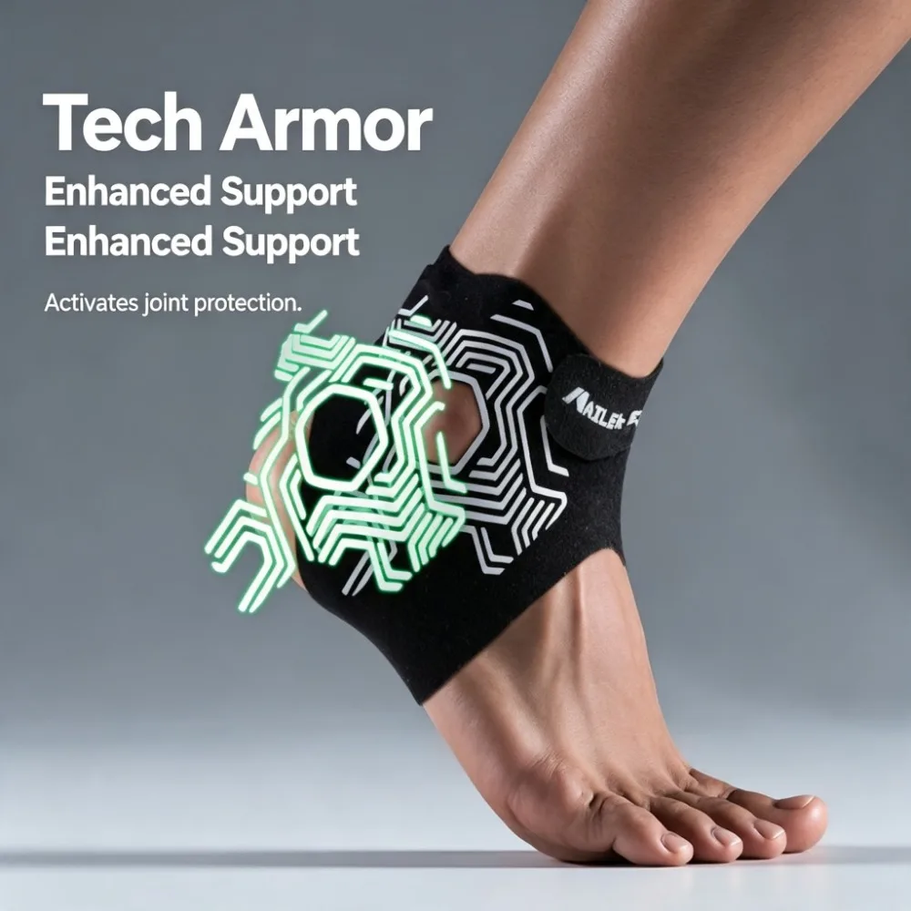 1/2Pcs Ankle Braces for Men & Women - Adjustable Ankle Brace Support, Strong Ankle Stabilizer for Sports, Running, Daily Use