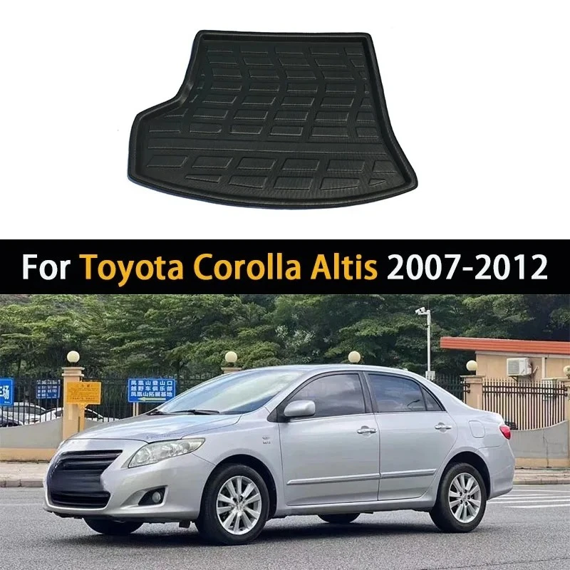 

Для Toyota Corolla Altis 2007-2012 седан автомобильный задний багажник коврик водостойкий багажник напольный коврик часть лоток багажник коврик аксессуары