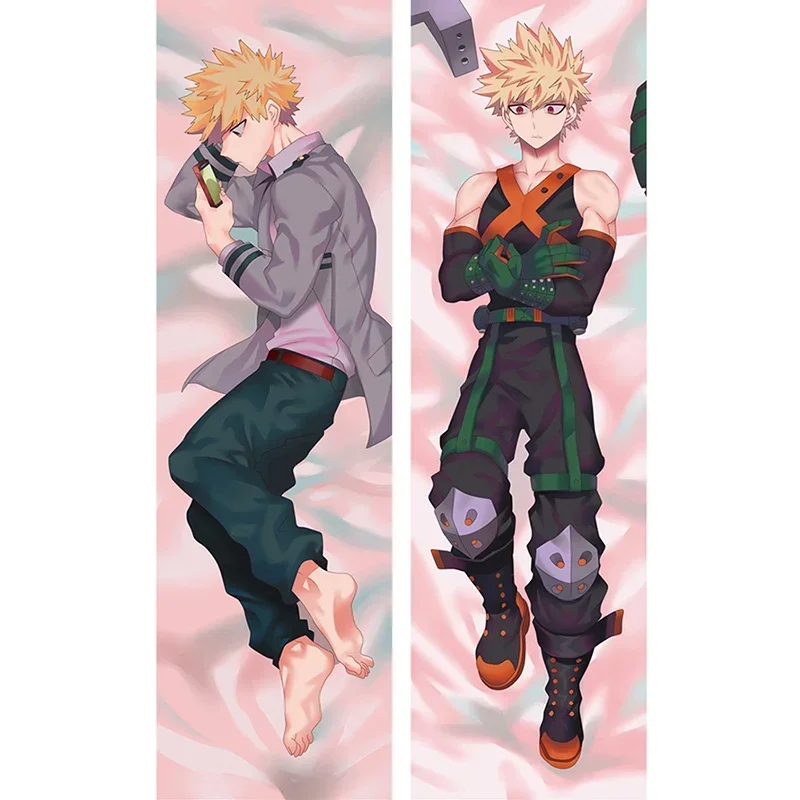 Anime My Hero Academia Bakugo Katsuki Cosplay Dakimakura Pillow Case Hugging Body