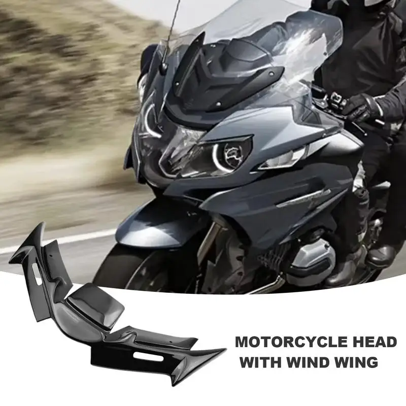 Motorcycle Wing Deflector Versatile Motorcycle Front Spoiler Aerodynamic Winglets Practical Dynamic Spoiler Wings Motorcycle