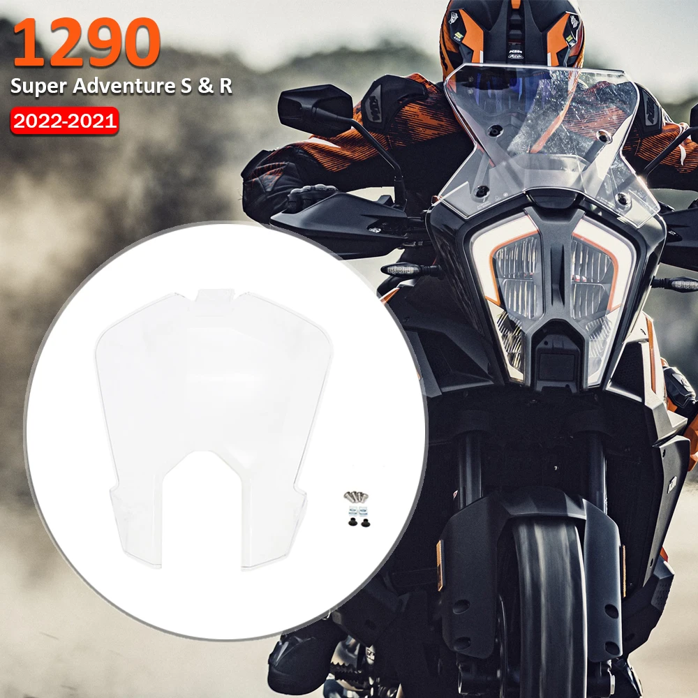 

FOR 1290 Super Adventure S 1290 Super ADVENTURE R Transparent Headlight Guard Headlight Protector 2021-2024 New Accessories