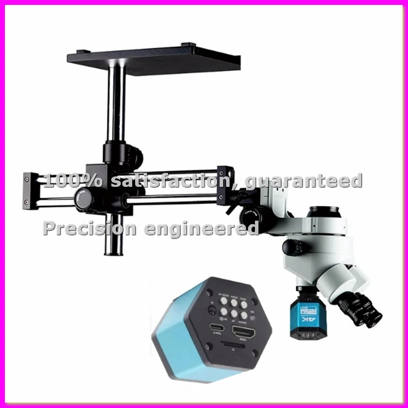 CCD 4K 60FPS Industrial Microscope Camera Digital Video Camera with Conversion Adapter for Enhanced Imaging EU Plug-ABVP