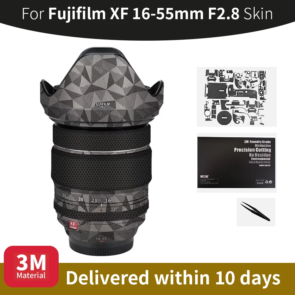 

Для Fujifilm 1655 мм кожа Fujifilm XF 16-55 мм F2.8 кожу объектива камеры против царапин наклейка на объектив камеры защитная пленка больше цветов