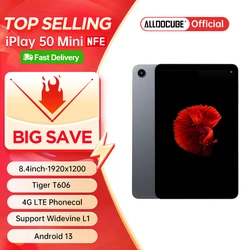 Alldocube iPlay 50 미니 태블릿, 8.4 인치, 타이거 T606, 안드로이드 13, 와이드바인 L1 가상 메모리, 8GB + 4GB RAM, 64 GB 128GB ROM, iPlay50