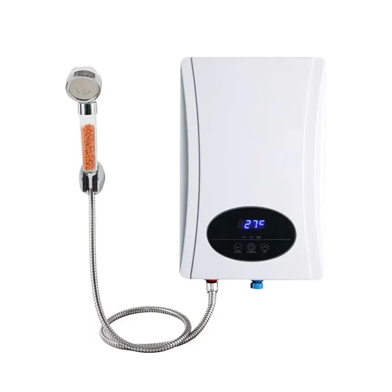

5kW wall-mounted electric shower induction water heater for household and hotel use