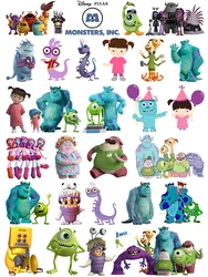 Disney PIXAR Monsters, Inc. thermo-stickers for children clothes patches iron on transfer