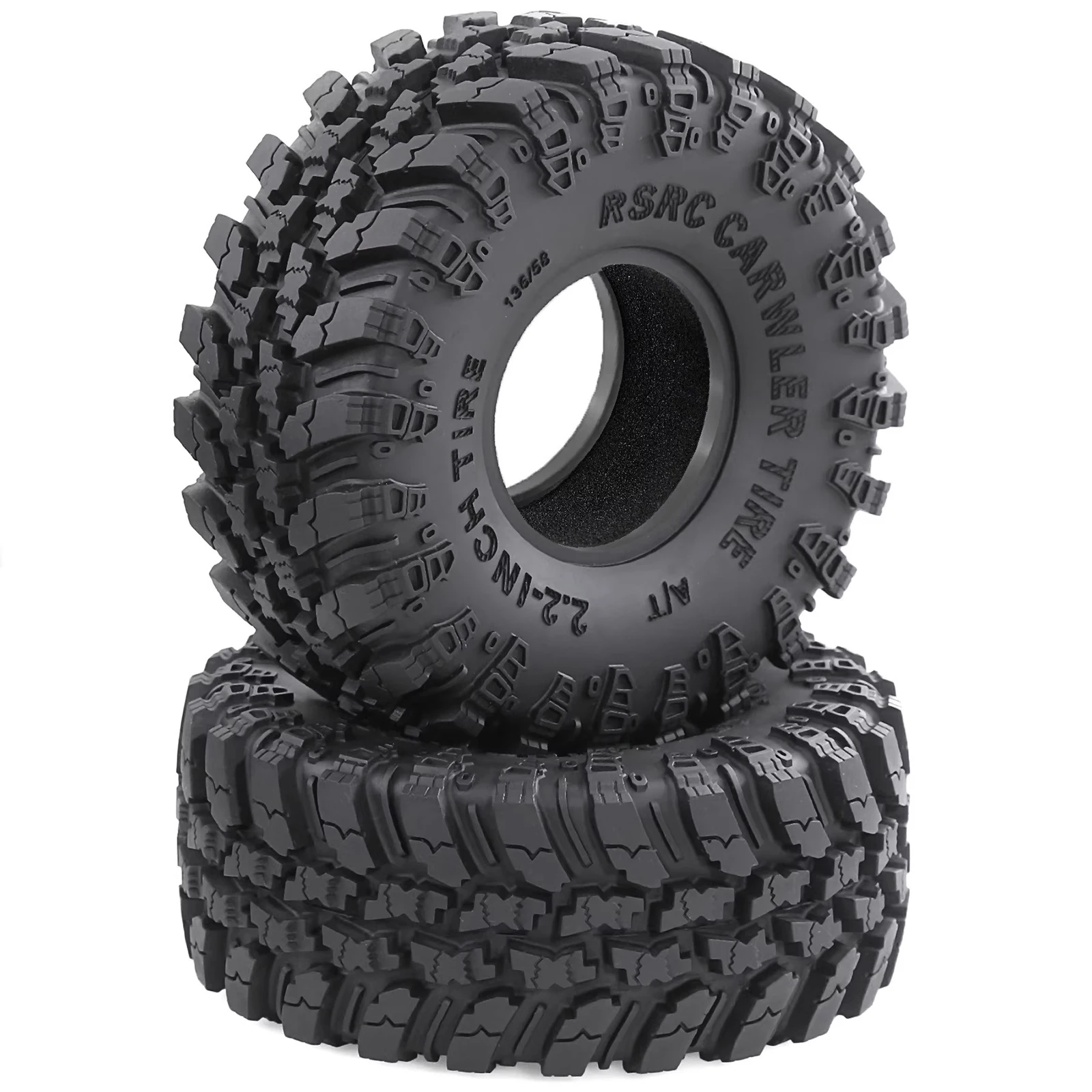 2 قطعة إطار 2.2 بوصة لجهاز التحكم عن بعد 1/8 Meijiaxin H8H YK4083 Crossrc Big Rhino - سهل التحكم في مركبة RC #5