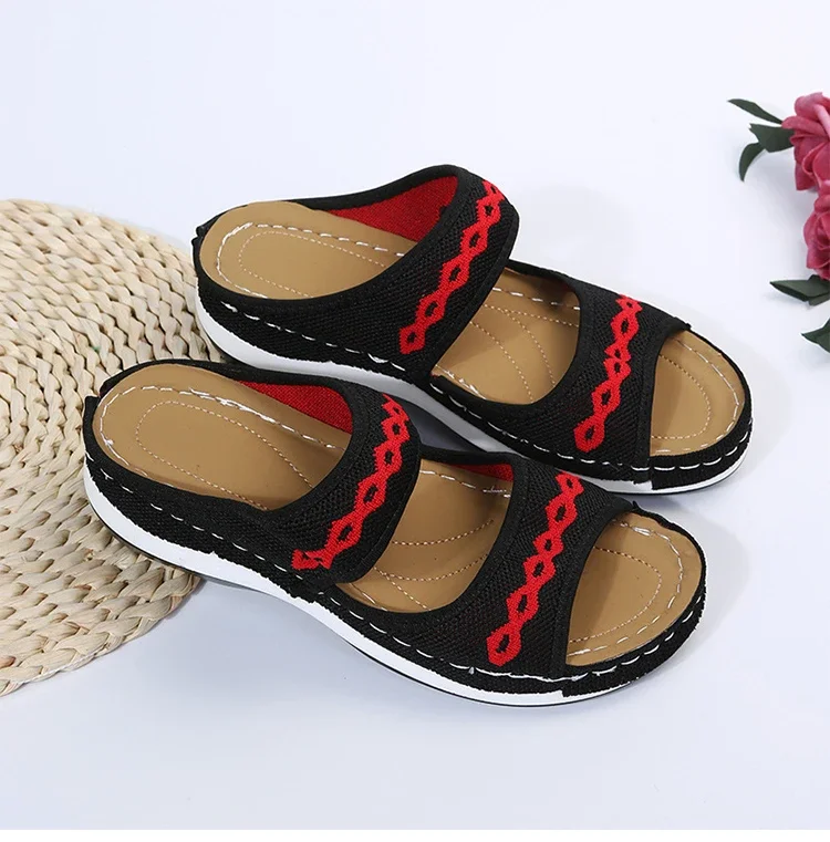 Sandalias ortopédicas para mujer, zapatos de verano