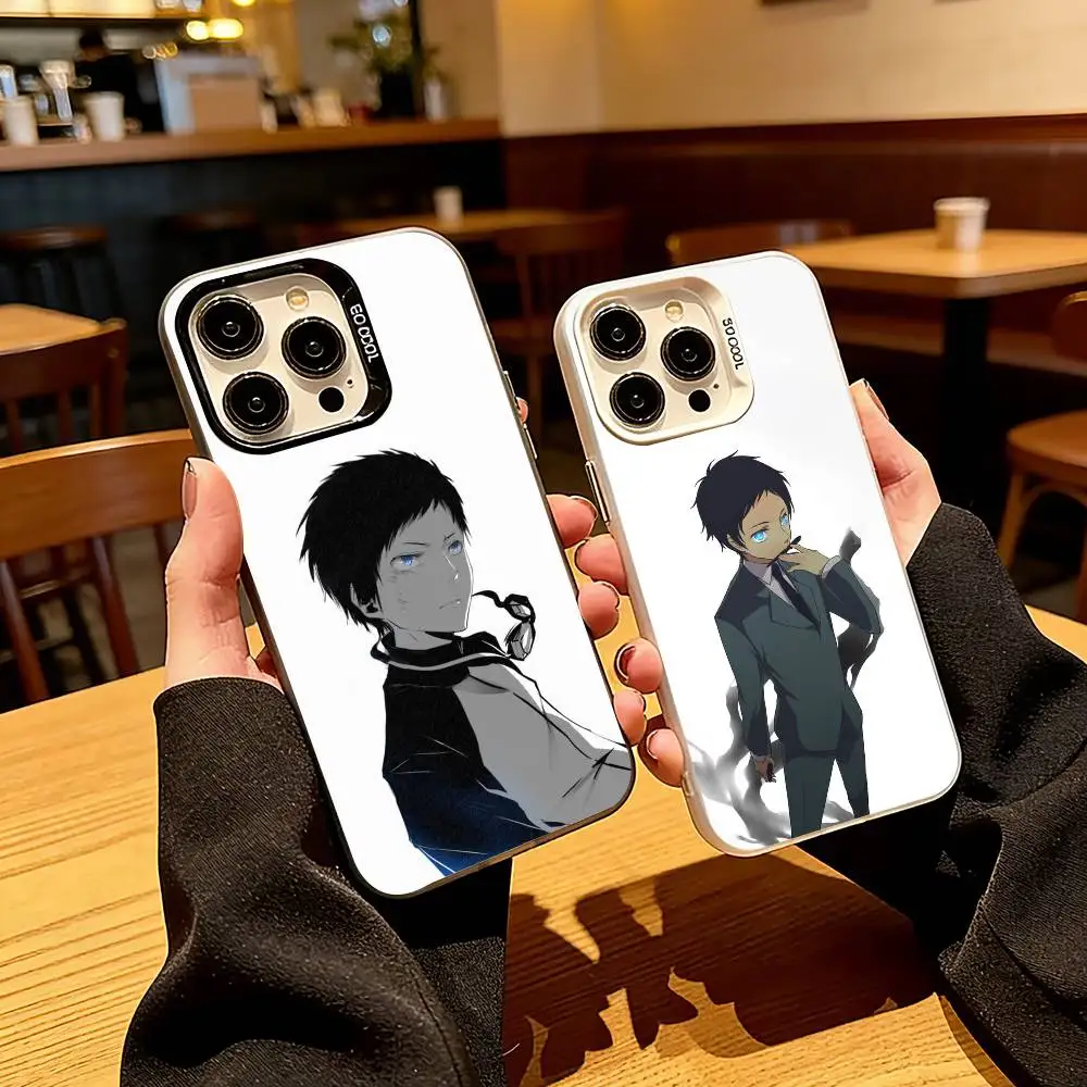 S-Shonen M-Mikado R-Ryugamine Phone Case For iPhone 17,16,15,14,13,12,11 Plus,Pro Max,XS,Colorful Silver Phone case Funda Cover
