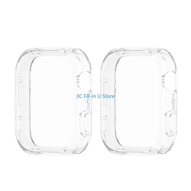 G8TA Case For Watch Fit 5 Screen Protectors Case,Full Coverage TPU Cover Protective Bumper Smartwatch Accessories