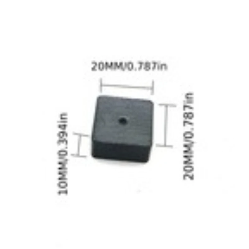 20*20*10mm ferrite block magnet, square ceramic permanent magnet and teaching high temperature resistant magnet