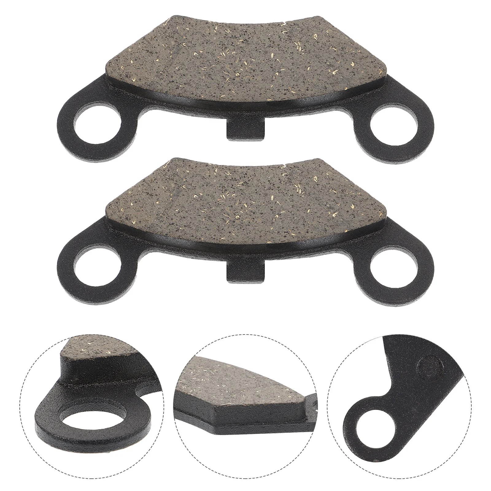

Rear Brake Pads Motorcycle Atv Disc Brake Pads Set Braking Performance Sturdy Material Easy Installation 125cc 150cc