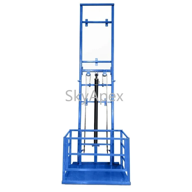 Small And Convenient Electric Lift Cargo Lift Anti Fall Stable For Factory Warehouse Home Supermarket  Goods L ifting  Easy  Use