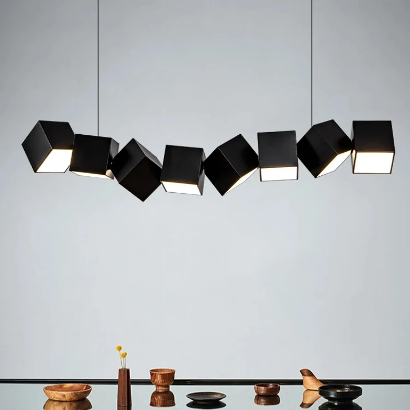 

MZISOSOD Подвесная люстра для столовой, современная, в скандинавском стиле, роскошная, длинная, для домашнего декора, для интерьера