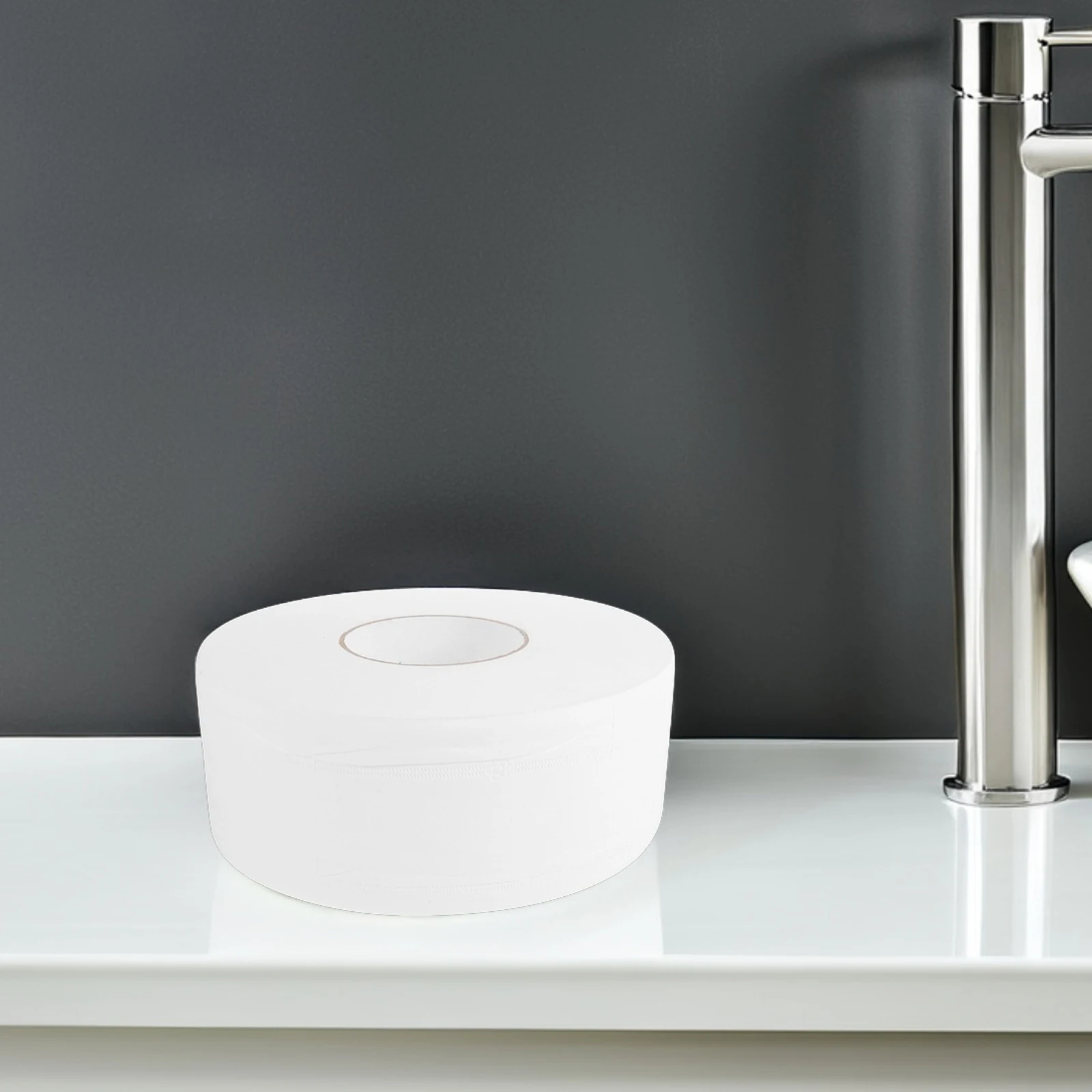 600G Duża Rolka Papieru Toaletowego 4-warstwowy Mocny Absorbent Artykuł Łazienkowy do Codziennego Użytku w Domu lub Biurze