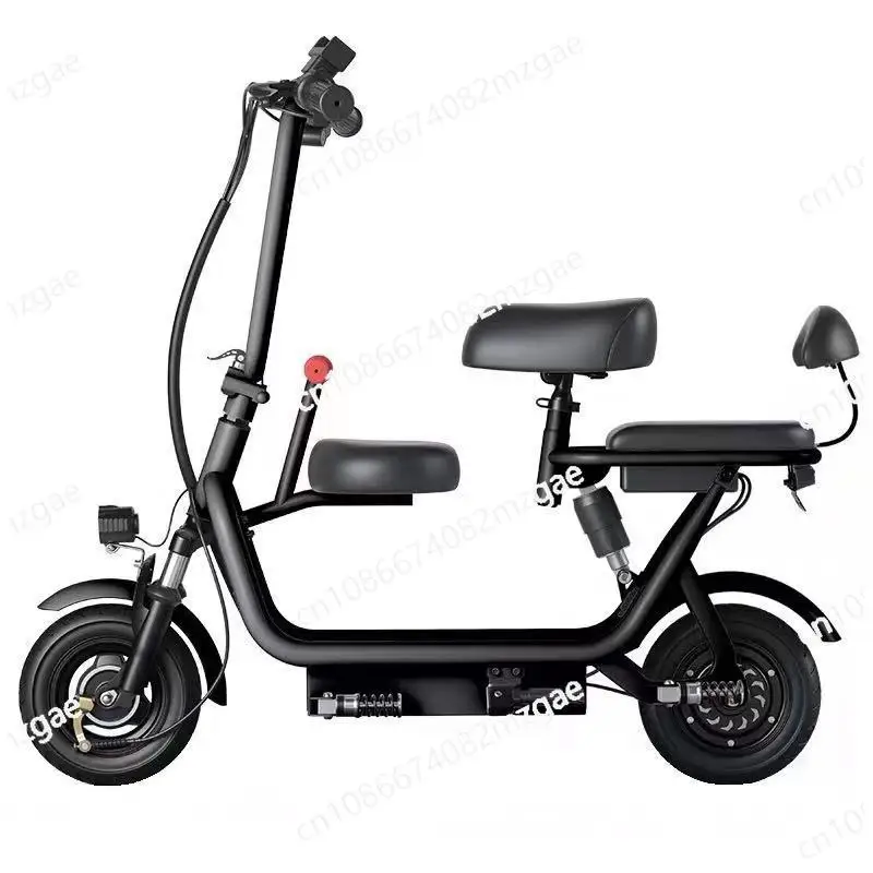 

48V electric vehicle adult foldable two-wheeled men's and women's scooter foldable car