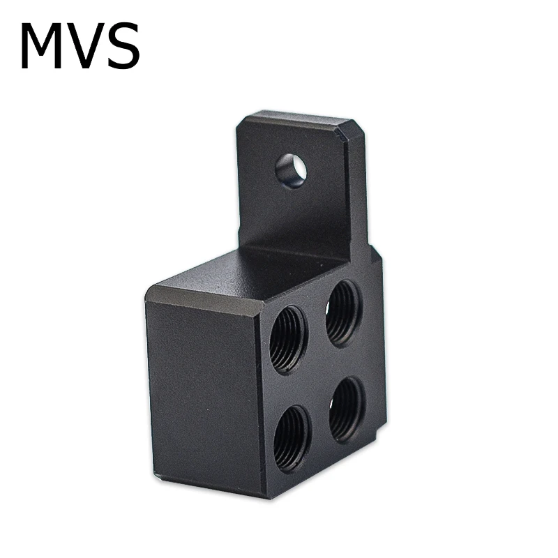 Gripper accessories, metal fittings, suction cup base, robotic air tube distributor, air duct distributor plate, multi-pipe air
