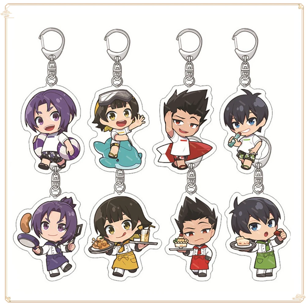 

Blue Lock Anime Exquisite Acrylic Pendant for Boys and Girls Christmas Hobbies Gift Toys Creative Backpack Decoration Keychain