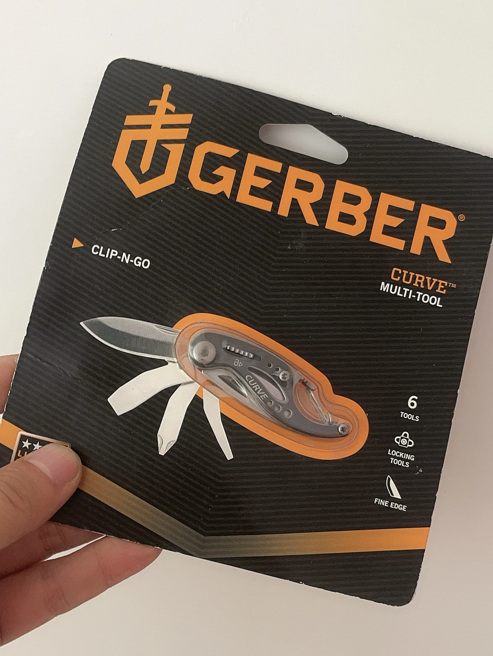 GERBER CURVE Multitool Camping Equipment Tactical Survival accessories Outdoor edc gadgets Self-defense Aluminum handle Hunting