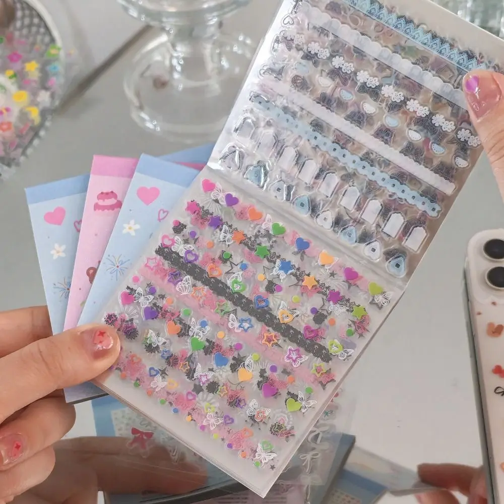 24 Uds. Nueva pegatina para uñas sin repetición, pegatinas autoadhesivas multifunción para tazas, pegatinas DIY para decoración de uñas