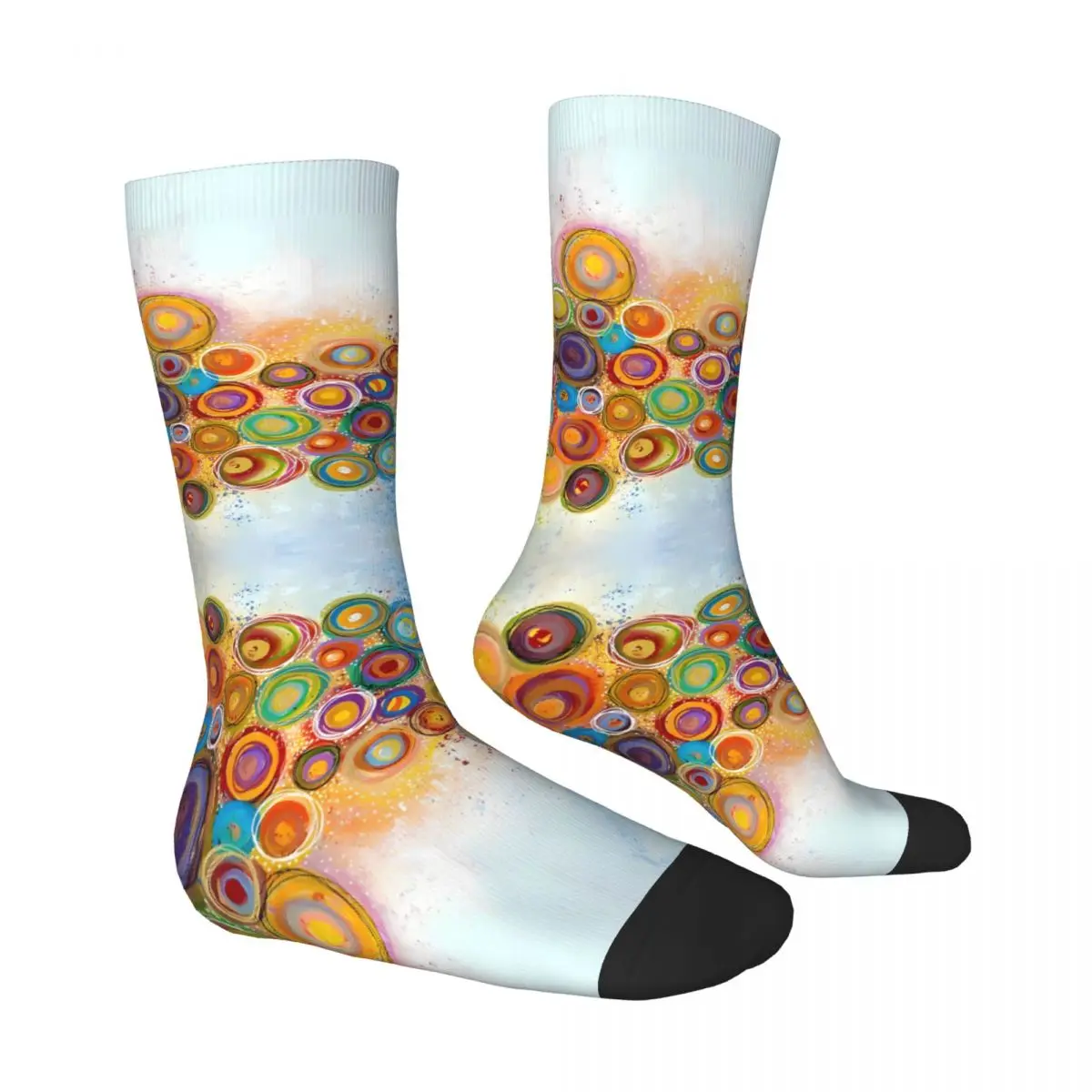 Een tuinsok bedrukt heren polyester