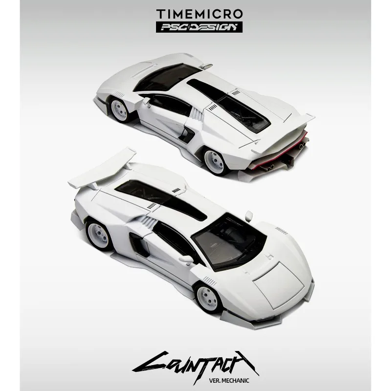 1:64 Countach V Marlboro، نموذج سيارة مصنوع من خليط معدني مصبوب، للمراهقين للعب معها، هدية للأولاد، ديكور للبالغين.