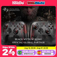 8BitDo Ultimate 2C Gamepads PC Black Myth Wukong Wireless or Wired Gaming Controller Windows 10 11 Steam Raspberry Pi Android