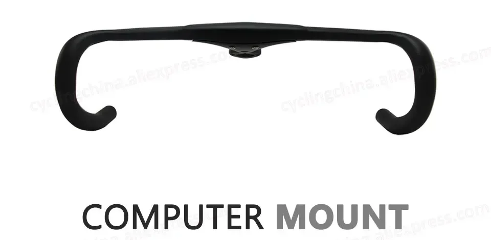 T800 Carbon Integrierter Lenker für F12 F14 Interne Kabelführung Aero Rennrad Vorbau 4 ° Flare 125 mm Tropfen 80 mm Tropfen – Detail 11