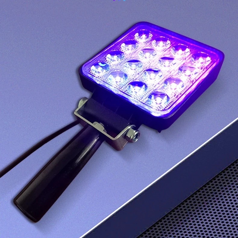High-Efficiency UV Curing Lamp 365nm 395nm 405nm for Crystal Drop Glue, Dental Resin & Circuit Board Solder Mask