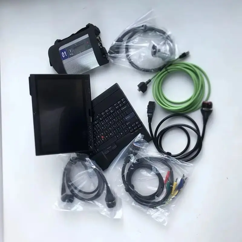 

v12.2025 Newest Software 512gb SSD with Professional MB Star C4 SD Compact Connect 4 + 90% New Laptop X220T i5 cpu 4gb ram