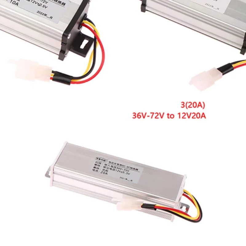 

36/48/60/72 В постоянного тока до 12 В 10 А 15 А 20 А 180 Вт преобразователь постоянного тока для электромобилей электрический силовой трансформатор