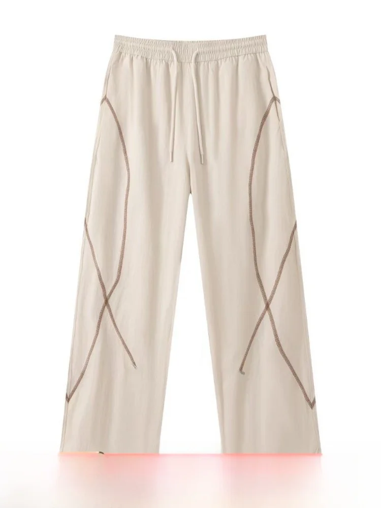 

Couple's Lightweight Outdoor Casual Paratrooper Pants Quick Dry Breathable Comfortable Straight Leg Nylon Fabric Leisure Trou...