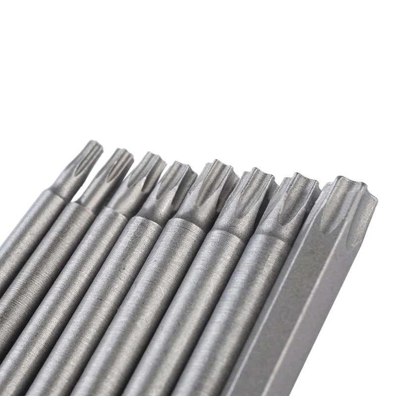8Pieces Versatile Torx Head Screwdriver Bit Tip 1/4Inch Shank N2UD