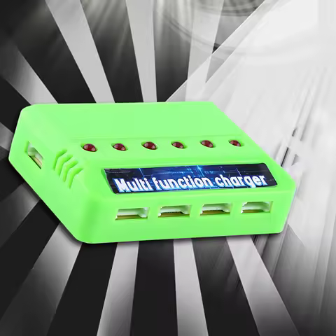 Drone Battery Quadcopter Battery 6 in 1 Multi function For Syma X5C Quadrotor Drone 3.7V Li po Battery