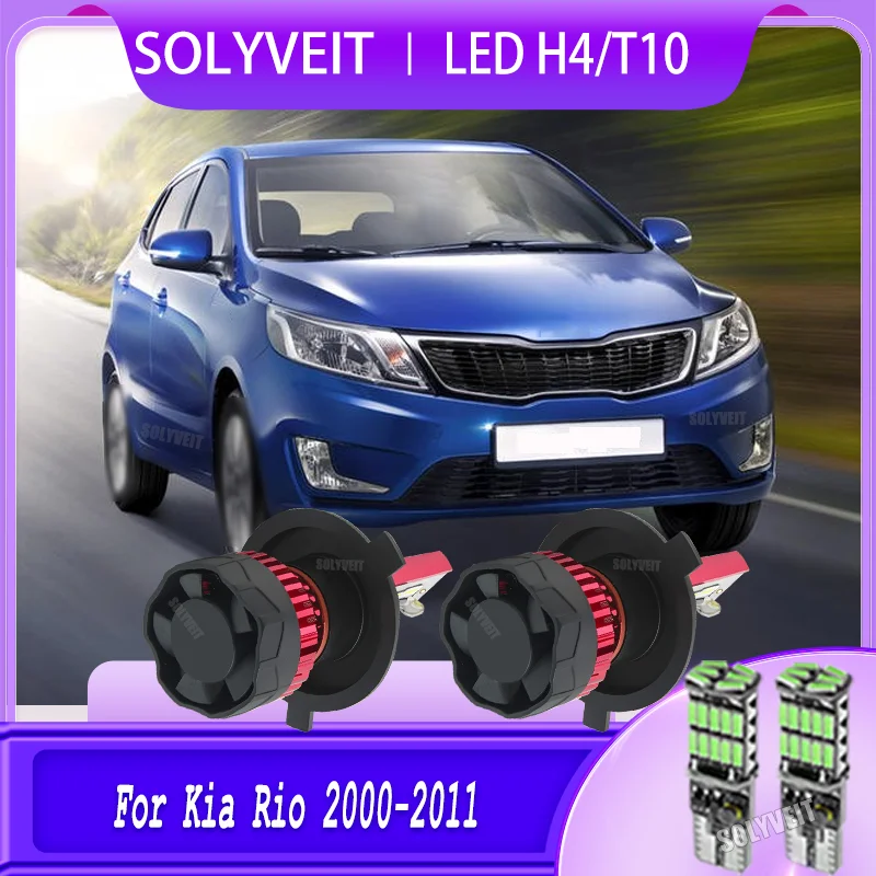

Premium 15000LM H4 LEDs 400% Brighter than Halogen Bulb 6000k White For Kia Rio 2000 2001 2002 2003 2004 2005 2006 2007-2011