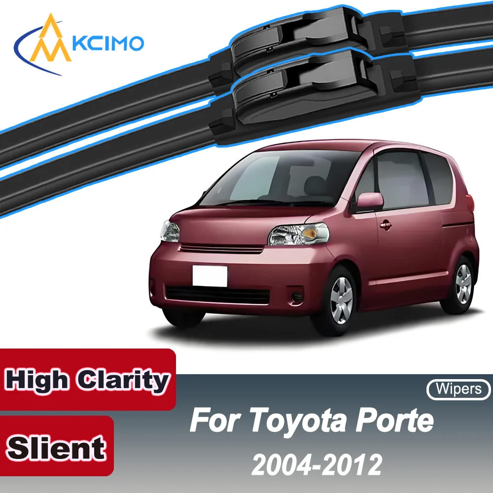 

New 2PCS HD Car Windscreen Wipers for Toyota Porte AP10 2004-2012 Front Windshield Auto Wipers Blade Accessories 2012 2011 2010