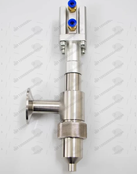 304 Stainless Steel Anti-Drip Filling Head Chuck Straight Head Pneumatic Filling Machine Accessories Discharge Nozzle