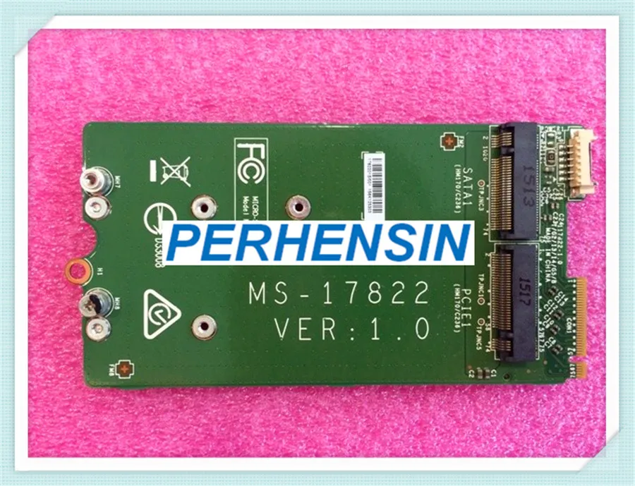 Genuine FOR MSI GT72 GT72S GT72VR HDD STAT HARD DRIVE interface board Pcie MS-17822 Tested Fast Shipping