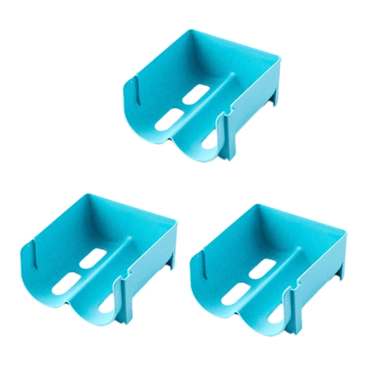 3Pcs Beer Holders Soda Can Holder Beer Holder Bottle Storage Rack Hanger Refrigerator Organizer,Blue