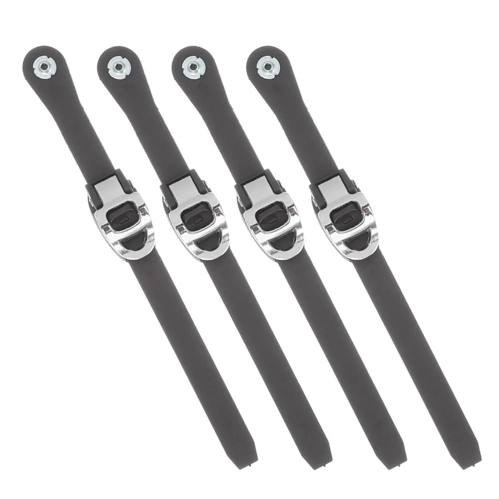 

4Pcs Universal Roller Skate Buckles Replacement Straps Adjustable Fixing Accessories for Inline Quad Ice Skates