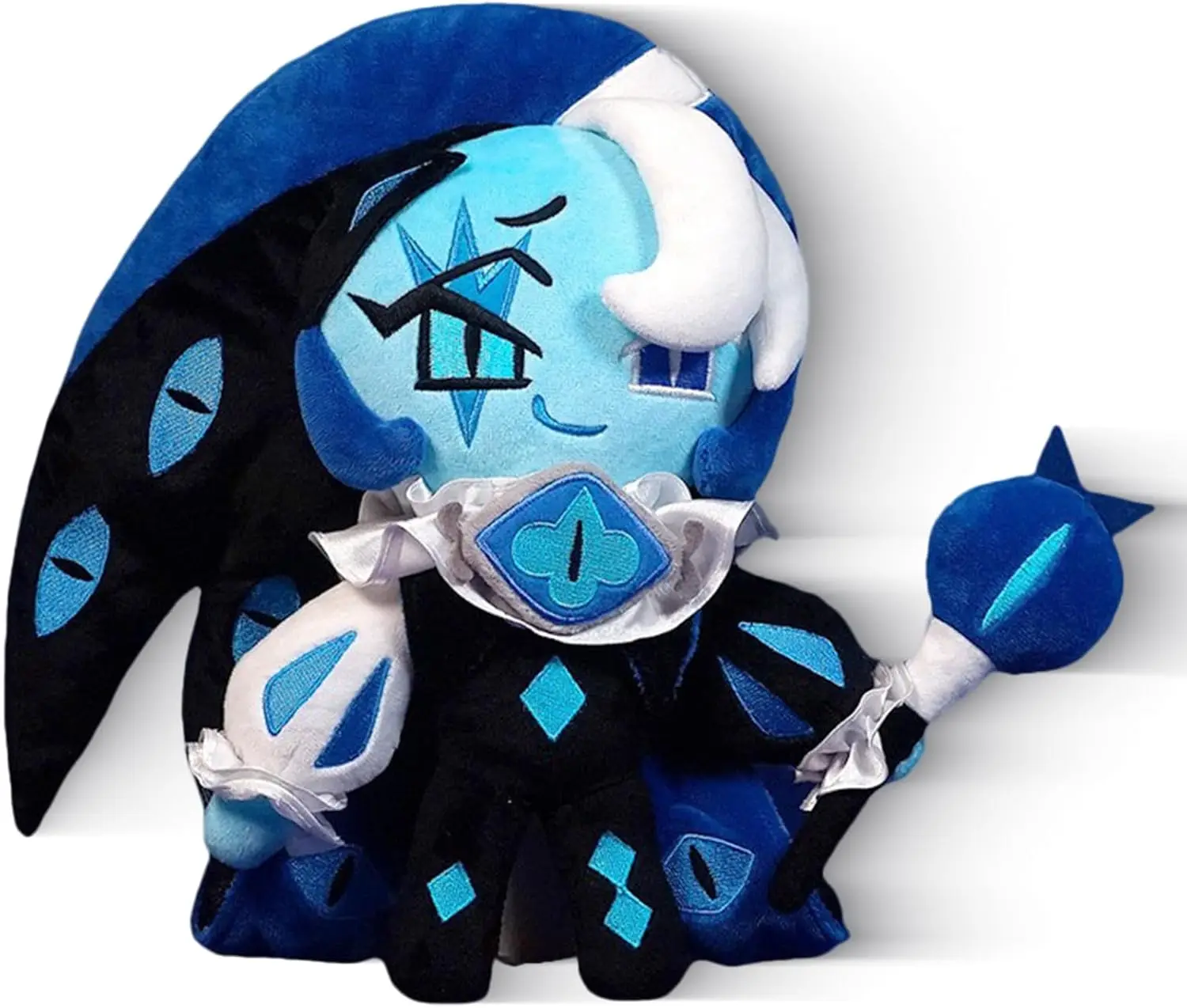 

Плюшевая игрушка Shadow Milk Cookie, 9,8-дюймовая мультяшная игра Cookie Run, плюшевая игра для любителей игр