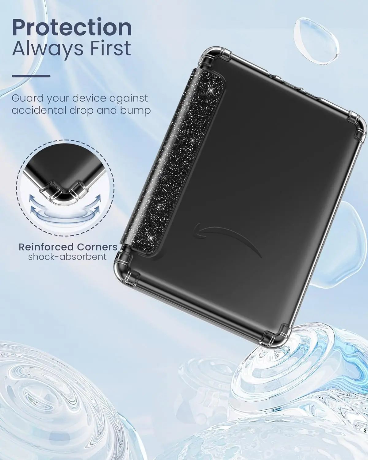 Case For Kindle Paperwhite 2024 12th Generation and Colorsoft 7 Inch Model No. SA569P SA568B Magnetic Protective Shell Pouch 7”